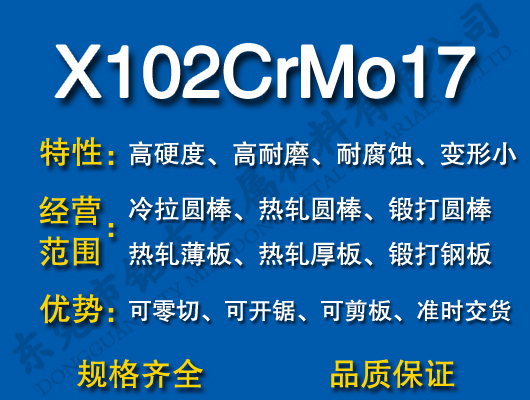 X102CrMo17